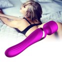 Podwójny Masażer Silikonowy z USB i 7+7 Trybami Wibracji