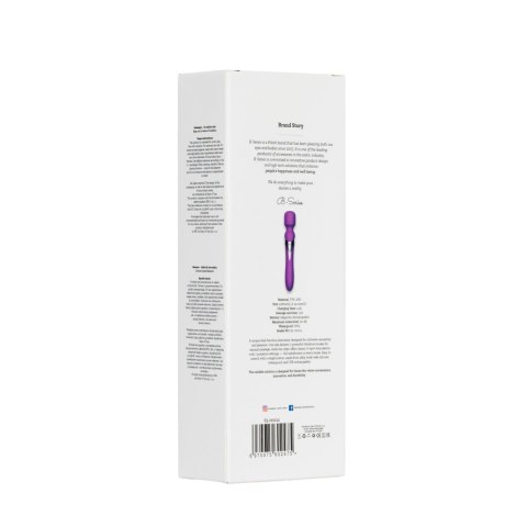 Podwójny Masażer Silikonowy z USB i 7+7 Trybami Wibracji