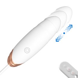Inteligentne Jajko Wibrujące z Funkcją Ogrzewania i Ruchem Posuwistym – Zdalne Sterowanie USB