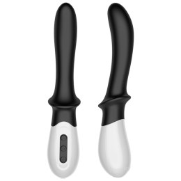 Silikonowy Wibrator z Funkcją Grzania i 10 Trybami do Stymulacji Punktu G / Prostaty