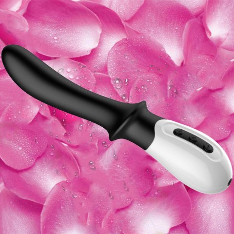 Silikonowy Wibrator z Funkcją Grzania i 10 Trybami do Stymulacji Punktu G / Prostaty