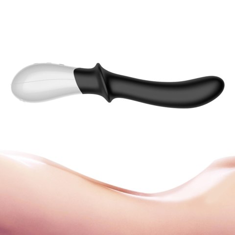 Silikonowy Wibrator z Funkcją Grzania i 10 Trybami do Stymulacji Punktu G / Prostaty