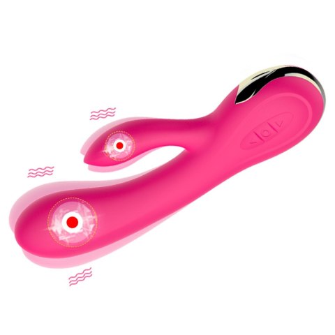 Luksusowy Wibrator Króliczek z Funkcją Grzania i 7 Trybami Wibracji USB