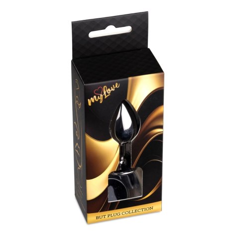 MyLove Toys – Elegancki Korek Analny z Ciemnym Kryształem