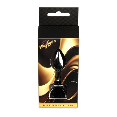 MyLove Toys – Elegancki Korek Analny z Ciemnym Kryształem