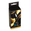 MyLove Toys – Plug Analny z Ciemnego Srebra z Błękitnym Kryształem