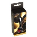 MyLove Toys - Biżuteryjny Plug Analny | Ciemne Srebro z Czerwonym Klejnotem