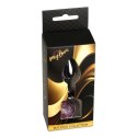 MyLove Toys - Biżuteryjny Korek Analny z Różą w Odcieniu Dark Silver