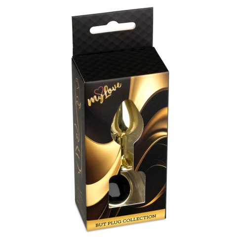 MyLove Toys - Biżuteryjny Korek Analny - Czarny