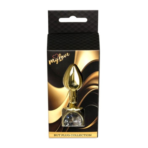 MyLove Toys - Biżuteryjny Korek Analny z Kryształkiem