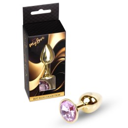 MyLove Toys - Biżuteryjny Korek Analny Gold - Różany Klejnot
