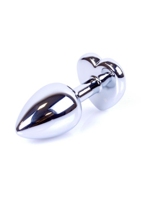 MyLove Toys - Elegancki Korek Analny z Błękitnym Kryształowym Sercem