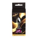 MyLove Toys - Biżuteryjny plug analny Srebrne Serce - Różowy