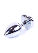Elegancki Plug Analny z Kryształowym Sercem