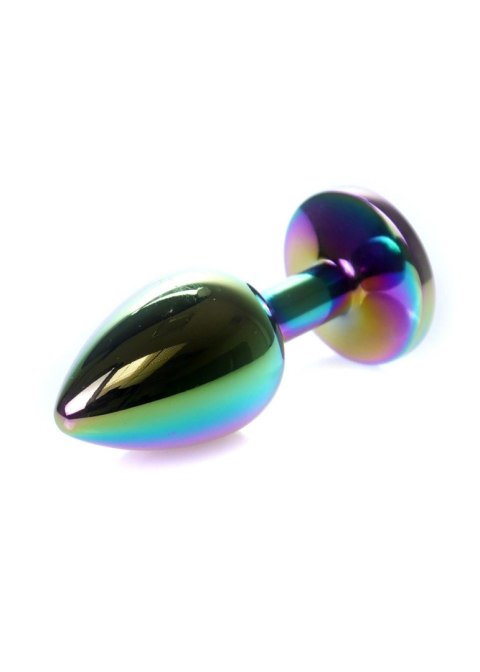 MyLove Toys - Biżuteryjny Plug Analny z Wielobarwnym Kryształem