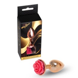 MyLove Toys - Biżuteria Analna Róża Brzoskwiniowa Czerwone Złoto