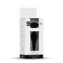 Silikonowy plug analny – czarny, średni