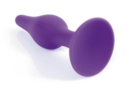 Luksusowy Silikonowy Plug Analny BOSS – Fioletowy, Rozmiar XL