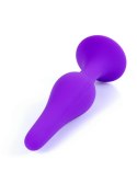Luksusowy Silikonowy Plug Analny BOSS – Fioletowy, Rozmiar XL