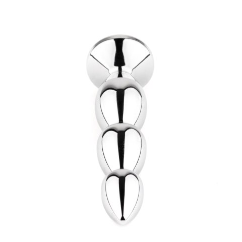 Elegancki Metalowy Korek Analny z Biżuteryjnym Kryształem - NO. 1