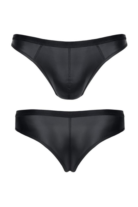 Zmysłowe męskie stringi brazyliany wetlook w rozmiarze XXL