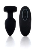 Silikonowy Plug Analny Disco Flash z Wibracjami