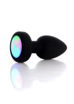 Silikonowy Plug Analny Disco Flash z Wibracjami