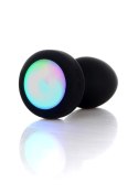 Silikonowy Plug Analny Disco Flash z Wibracjami