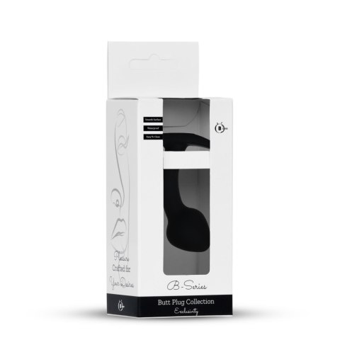 Elegancki Silikonowy Plug Analityczny - Rozmiar S