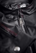 Czarna kurtka wetlook Giorgio RMG001 w rozmiarze XXL