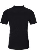 RMRiccardo001 – Czarny T-shirt M z Zaskakującym Zamkiem na Plecach