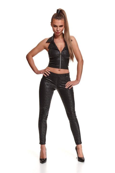 Zmysłowe Legginsy BRConstanza001 Black Demoniq Black Rose 2.0 Collection, rozmiar XXL