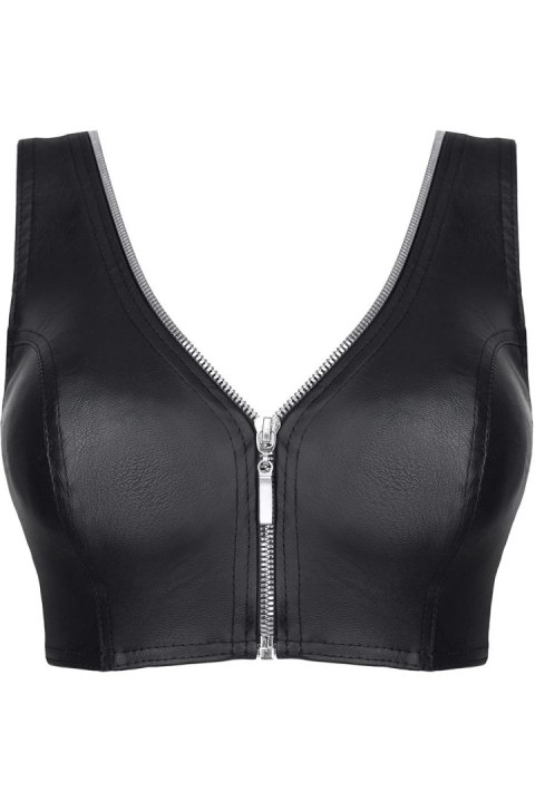Czarny top BRELISABETTA001, rozmiar L