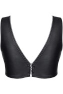 Czarny top BRELISABETTA001, rozmiar L
