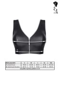 Czarny top BRELISABETTA001, rozmiar L
