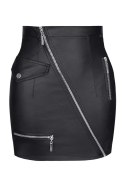 Mini spódniczka Francesca 001 – Elegancka czerń XXL