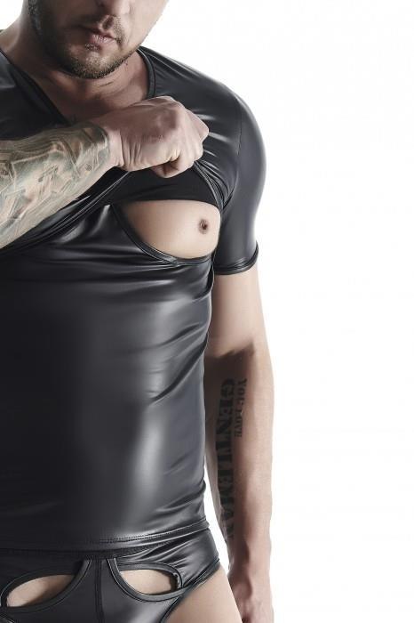 Zmysłowy t-shirt męski Wetlook TSH014 M