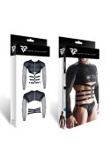 Męski T-shirt z Pikantnymi Detalami w Rozmiarze XXL