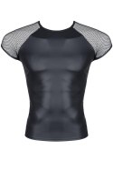 Męski T-shirt Wetlook z siateczkowymi rękawami L