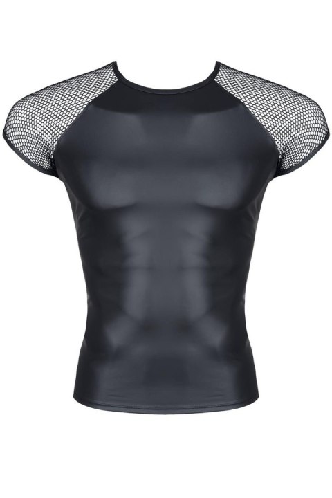 Męski T-shirt Wetlook z siateczkowymi rękawami L