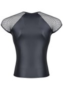 Męski T-shirt Wetlook z siateczkowymi rękawami L