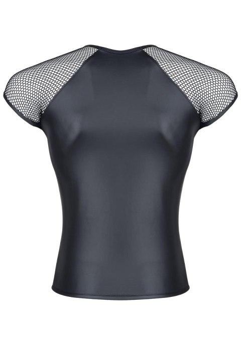 Męski T-shirt Wetlook z siateczkowymi rękawami L