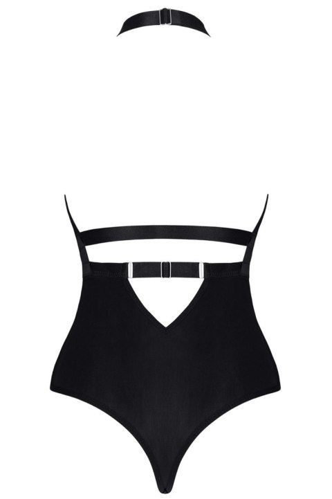 Czarne koronkowe body Aleta001 - XXL