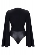 Czarne body ALEXIS001 - Elegancja i Zmysłowość