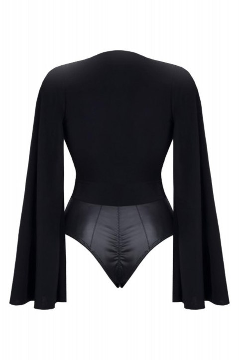 Czarne body ALEXIS001 - Elegancja i Zmysłowość
