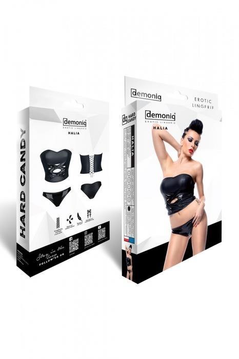 Komplet Bielizny Halia Black XXL