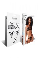 Komplet biustonosza i stringów LadyX Aina XXL