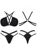 Elegancki Komplet Bielizny LadyX Casilda XL: Biustonosz i Stringi