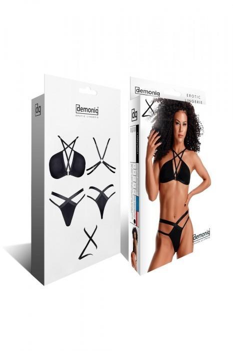 Elegancki Komplet Bielizny LadyX Casilda XL: Biustonosz i Stringi