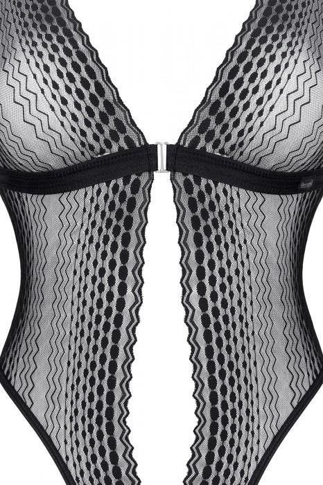 Zmysłowe Body Lady X Isbel z Otwartym Krokiem XXL